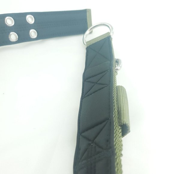 Giant Breed Nation Khaki Green Heavy Duty Nylon Breed Dogs Tactical Collar Sz XL - Picture 6 of 14